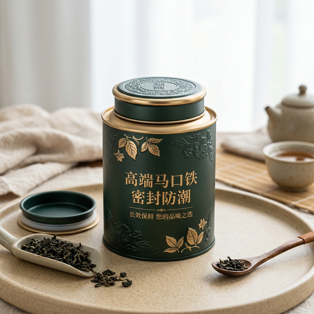 高端马口铁密封防潮茶叶罐/盒 - 精密工艺，长效保鲜，您的品味之选